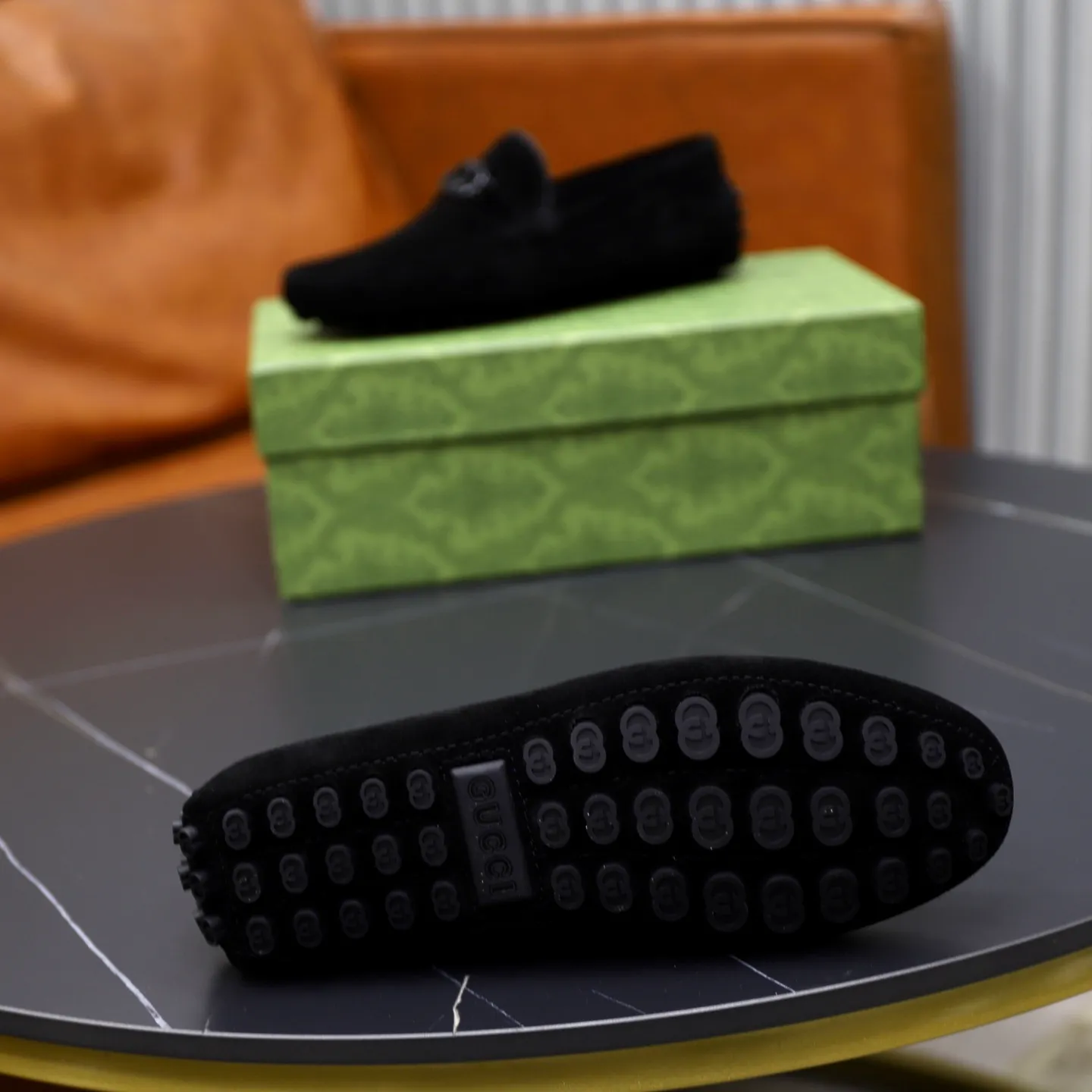 Ex-factory price: 460💰[GUCCI] Gucci ⚠️High-end men’s driving and pedal series ⚠️38-44 (customized for 45) ⚠️All original cowhide leather! Thick and soft! Made entirely of calfskin lining! Rubber sheet anti-slip beanie sole! Three-dimensional package technology! Fashionable and classic! Handicrafts! Original high quality! Feel free to compare!